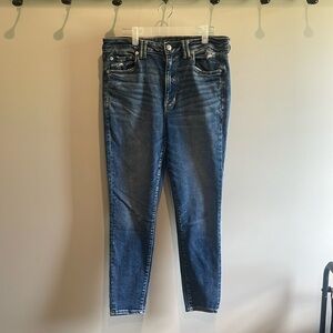 American Eagle Super Hi-Rise Jegging Jeans size 12 Short